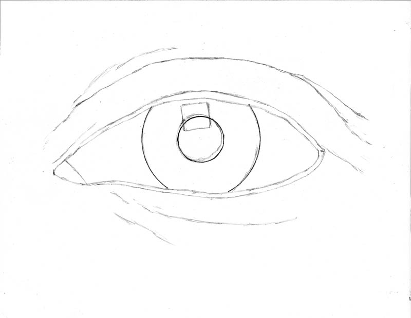 Line Drawing Eye : How to draw an eye realistically part of let s