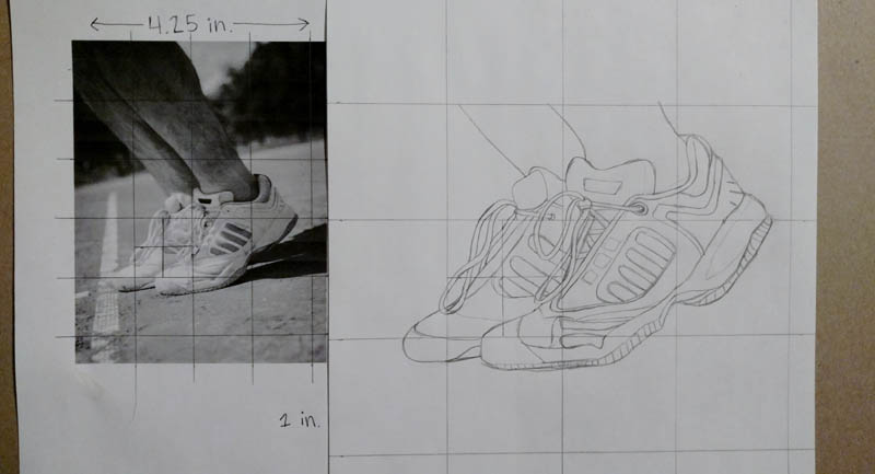05 how to draw tennis shoes