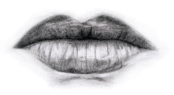 Line Art Lips : How these very different sketches of lips can help you