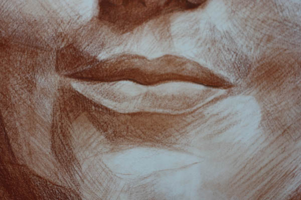 sketches of lips smiling lips sketch 03