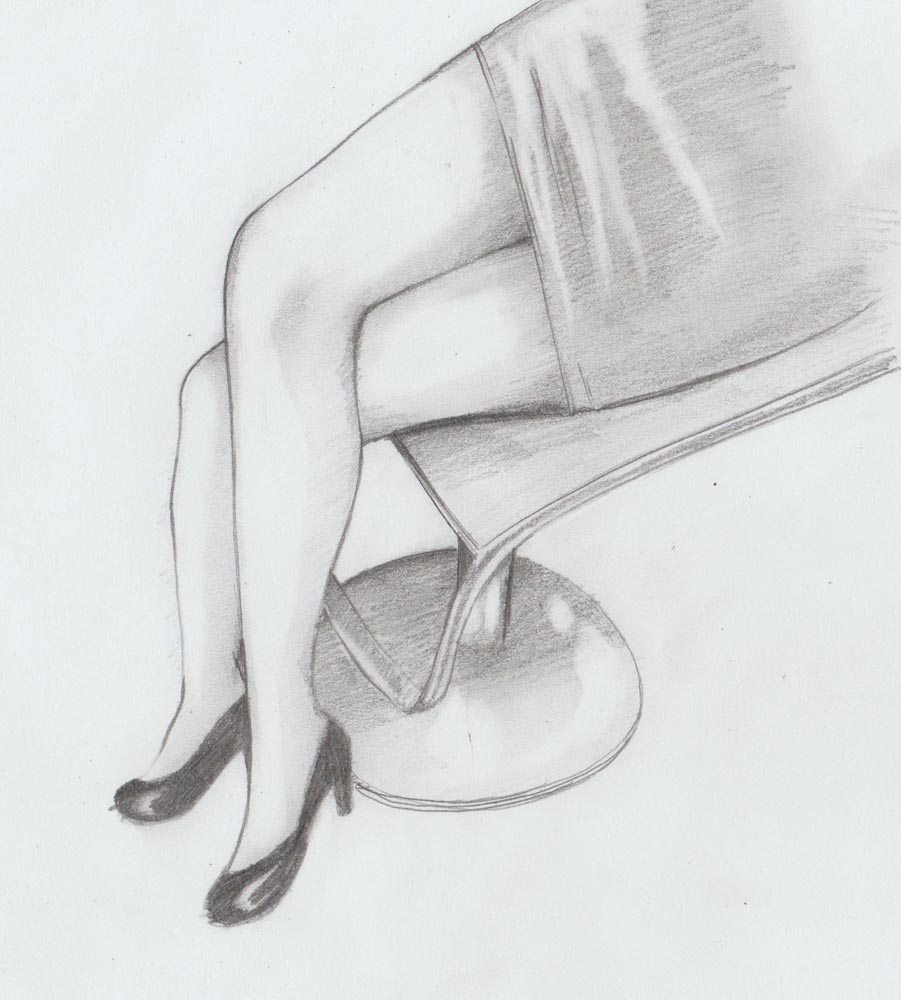 that is how to draw crossed legs in a simple freehand way one of the benefits of drawing crossed legs as opposed to drawing a face is you are not working