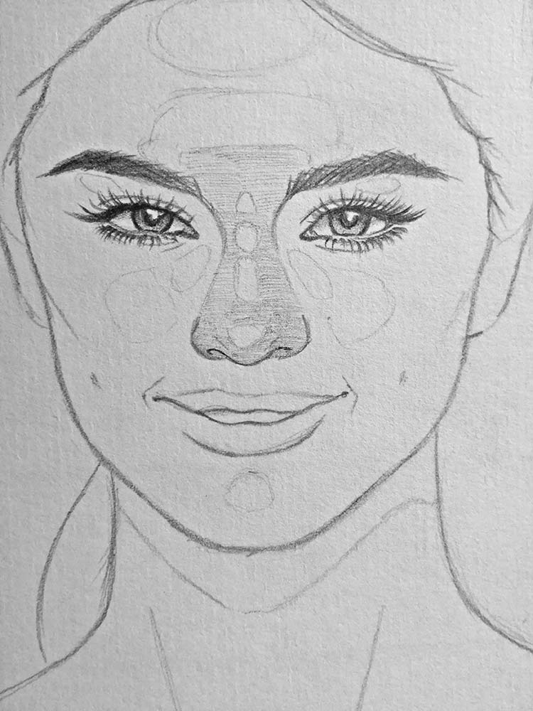 how to draw selena gomez let s draw people